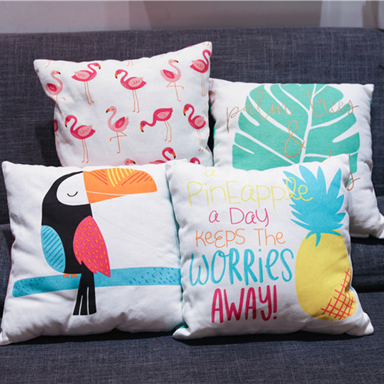 Cartoon pillow Cotton blended Sofa cushions automobile Sofa cushion pillow pillow case Pillow corein the Home Fabric , Pillow/Pillow category - from Buy2taobao.com to provide professional Taobao agent buy service