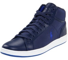 Ботинки мужские 现货！美国专柜正品polo ralph lauren男士时尚高帮休闲鞋1683678
