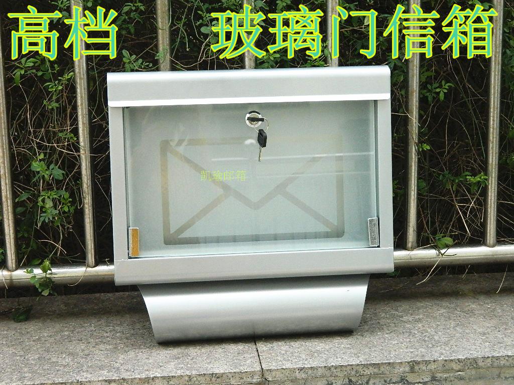 室外防锈铁艺欧式玻璃门高档别墅信箱 透明门意见箱 邮箱报箱|ruв категории коммерческий/офисная мебель, городской мебели, Служба общественного отдыха объектов, почтовый ящик - от Buy2taobao.com для оказания профессиональной услуги покупки агента Taobao