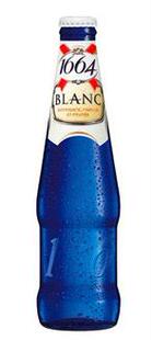 法国克伦堡凯旋1664 白啤酒330ml*24 Kronenbourg 蓝瓶 整箱销售