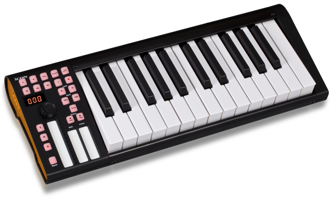 艾肯icon ikeyboard 3/ikeyboard3 25键usb midi键盘