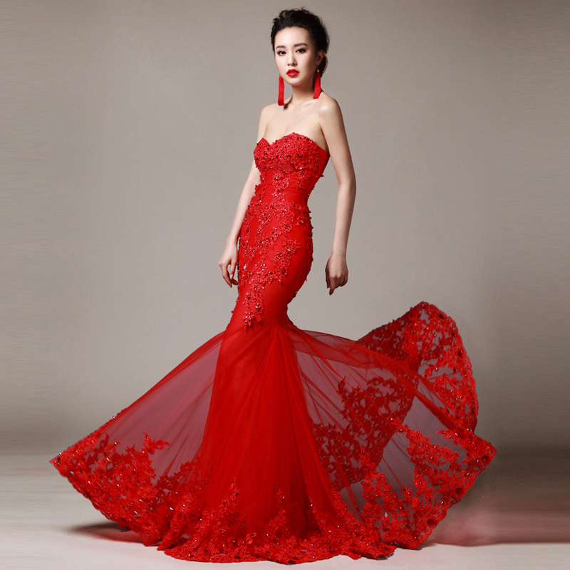 Красное Платье На Свадьбу Невесте