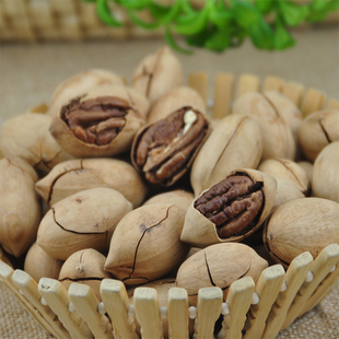  新疆特产 绿色 休闲零食 碧根果  椒盐山核桃 500g（2斤包快）