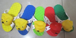  儿童拖鞋批发 发声哈巴狗儿童休闲沙滩鞋 儿童凉拖鞋812