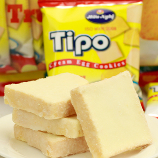  假一赔百 正宗越南进口TIPO友谊白巧克力鸡蛋面包干 江浙沪 包邮