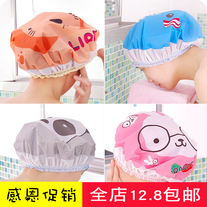 adult waterproof Shower cap Female models Cartoon pattern take a shower Headgear Shower cap lady waterproof Bathing cap Shampoo cap Shower capin the Family/Personal Cleaning Tools , Personal care cleaning appliances , Shower cap category - from Buy2taobao.com to provide professional Taobao agent buy service