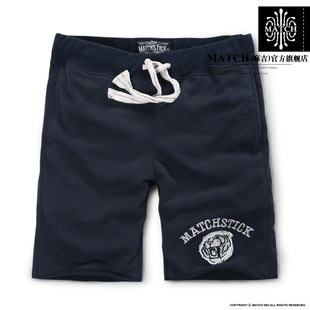  match麻吉休闲运动裤男短裤 夏季新款男士卫裤五分中裤K21DW1