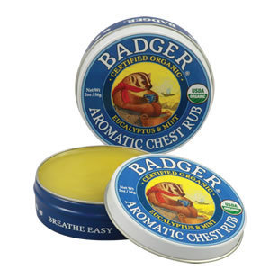 美国直送 Badger贝吉獾鼻通膏经典小罐装21G