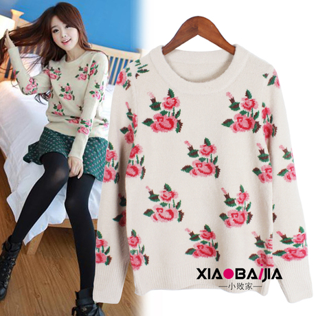 【mengbing3034】韩国代购秋冬新款女<em>毛衣</em>韩