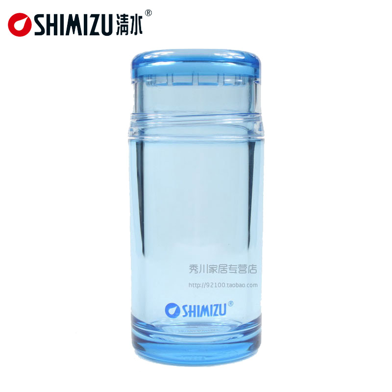 专柜正品 上海清水SHIMIZU 透明双层彩色口杯 PC杯 SM-1601 300ml|ruв категории посуда, кубок/кубок/чайник, теплоизоляция кубок - от Buy2taobao.com для оказания профессиональной услуги покупки агента Taobao