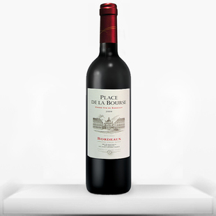  买五送一 法国进口红酒 波尔多广场干红葡萄酒 AOC级 买就送酒塞