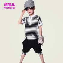 品牌童装 2013夏装 新款 男童套装 儿童 宝宝短袖中大童运动套装
