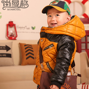  反季 男童童装儿童小童 棉衣棉袄棉服加厚外套皮衣 清仓特价