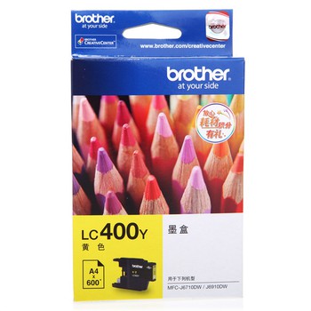 Brother LC400Y yellow Ink cartridge apply MFC-J430W/J825DW/J625DW/6710DW/6910in the Office Equipment/Consumables/Related Services , Toner cartridge supplies category , Cartridge category - from Buy2taobao.com to provide professional Taobao agent buy service