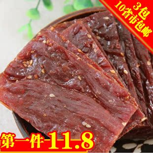  靖江特产 食色食味 香辣味 猪肉脯 特制秘方 猪肉干 200克