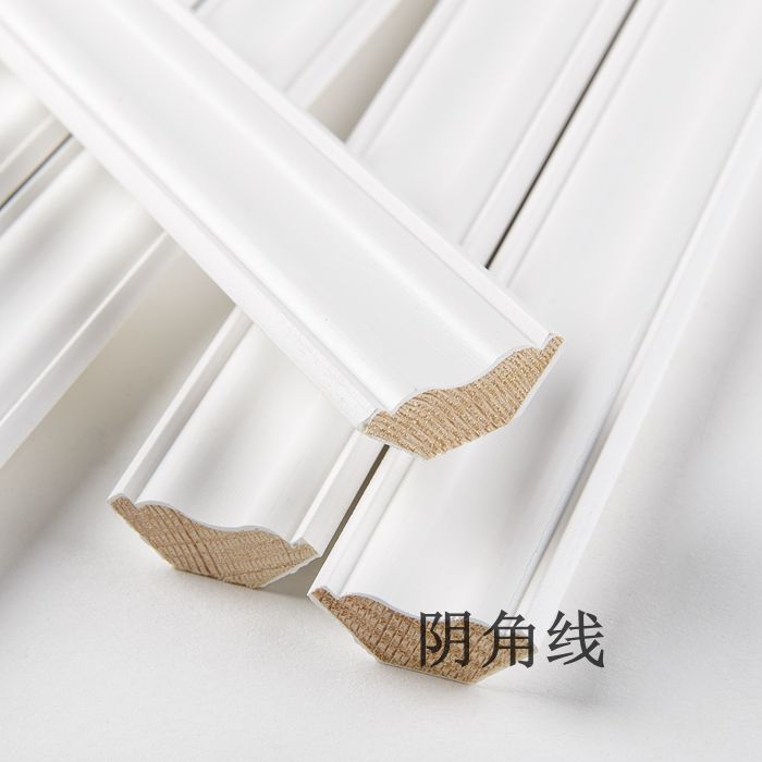 純白色護牆板收口線實木腰線白色陰角線陽角線封邊線條歐式踢腳線在類目 基礎建材, 線條, 木線條中 - 來自Buy2taobao.com提供專業的淘寶代購服務