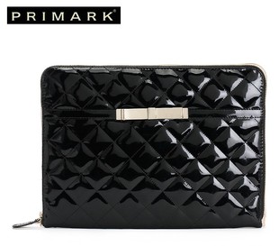  PRIMARK漆皮蝴蝶结IPAD包笔记本保护套手拿包男式女式情侣包包袋