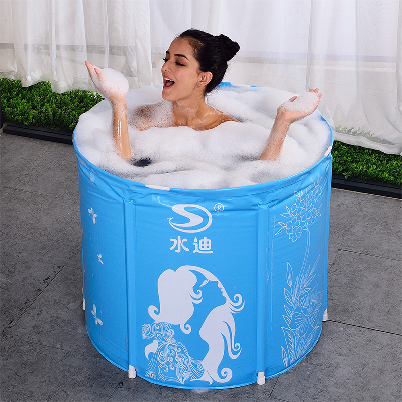 水迪家用泡澡桶成人全身泡澡神器折叠浴桶塑料沐浴桶儿童洗澡桶|ruв категории семья/личные чистящие средства, ванная приборов/принадлежности для ванной, баня ведро/му ванна - от Buy2taobao.com для оказания профессиональной услуги покупки агента Taobao