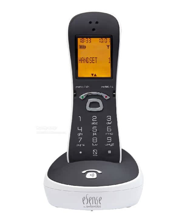 SwissVoice Cordless Phone with Ergonomic Design (eSense)