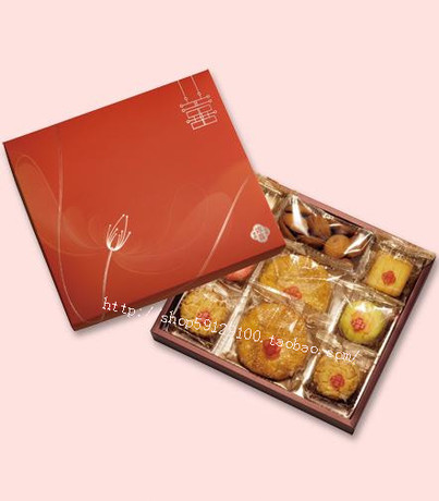 香港代购 香港奇华嫁女饼 婚嫁饼 金盈喜礼盒 喜