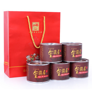  仙醇 五福临门金骏眉茶园大礼包  特级武夷桐木关金骏眉红茶 年货