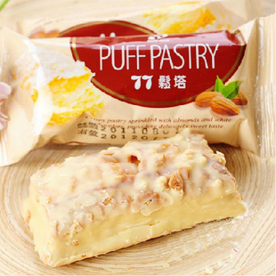  雅维食品/镇店之宝 台湾零食特产 进口饼干 千层酥 蜜兰诺77松塔