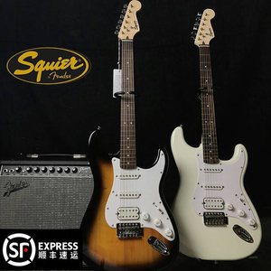 Fender芬達正品SquierBullet電吉他子彈初學入門單搖套裝印尼產
