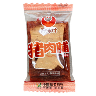  零食特产肉类熟食猪肉类休闲小吃靖江蜜汁精制猪肉脯250g/散装