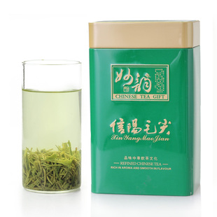  合壹 春新茶叶 高山绿茶 雅品信阳毛尖250g罐装包邮