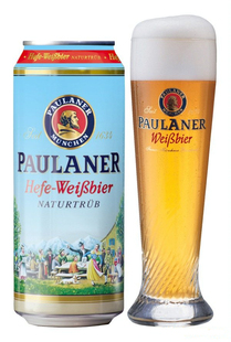  逸墨 德国原装进口普拉那 慕尼黑Paulaner柏龙小麦啤酒 500ml包邮