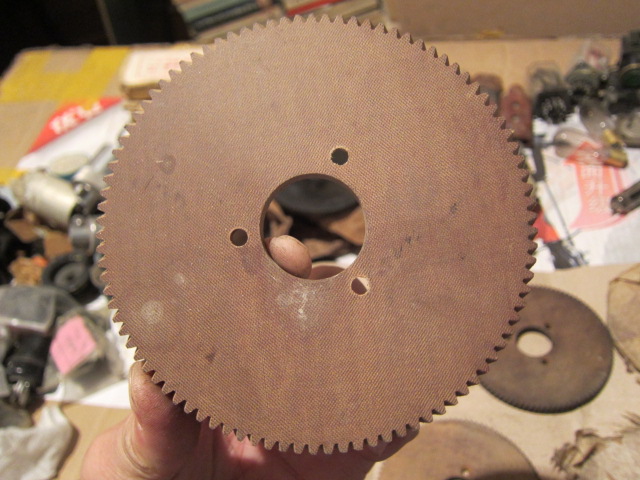 35毫米电影机配件放映机零件 木质齿轮密纹特