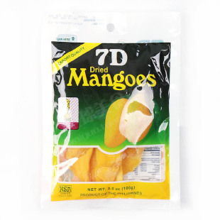  菲律宾进口零食品 7D芒果干100g 正品保证超好吃 原装休闲水果干