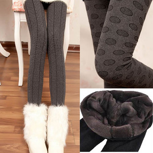 2加绒加厚保暖打底裤...