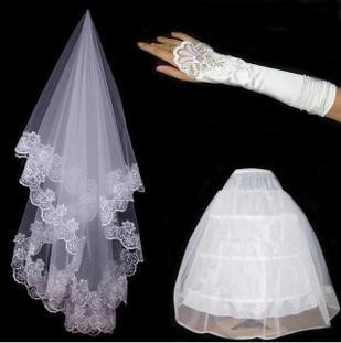 Korean bride Three-piece Suite marry Panniers Three-piece Suite glove Headdress suit wholesale direct dealin the Accessories/Leather belt/Hat/Muffler , Wedding dress accessories , Bridal headdress category - from Buy2taobao.com to provide professional Taobao agent buy service
