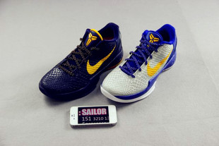 Nike Zoom kobe 科比6 ZK6 紫金湖人配色 436