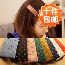 1823 Korean version Korean popular hair accessories headdress hairpin side folder dollars Point small jewelry manufacturers wholesale BB folder