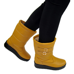  冬季新款 老北京布鞋 女鞋棉鞋子 雪地靴中筒靴清仓 简约舒适