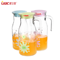 【天猫超市】紫丁香哈尔玻璃果汁壶冷水壶凉水