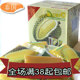  包邮0利润 金枕头榴莲糕400g 泰国进口食品特产