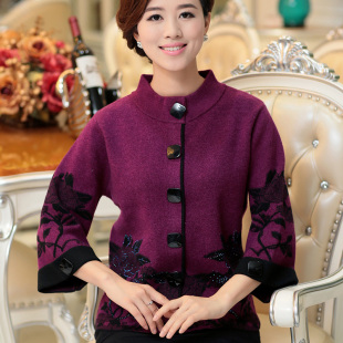 中年女装秋冬装<em>外套</em>2013<em>妈妈装</em>秋冬装<em>短款毛</em>