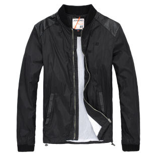  jackjones/杰克琼斯正品新春款男式外套商务男装立领夹克CB21021