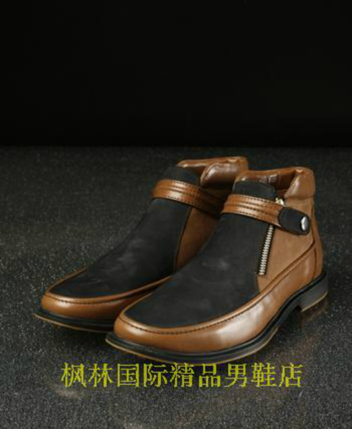 韓國男士工裝靴 暢銷經典款夏日百達複古時尚潮流皮靴內增高男鞋在類目 流行男鞋, 靴子中 - 來自Buy2taobao.com提供專業的淘寶代購服務