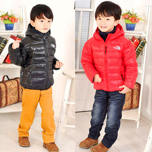  新春特价赔钱甩货The north face男童女童装超轻羽绒服儿童