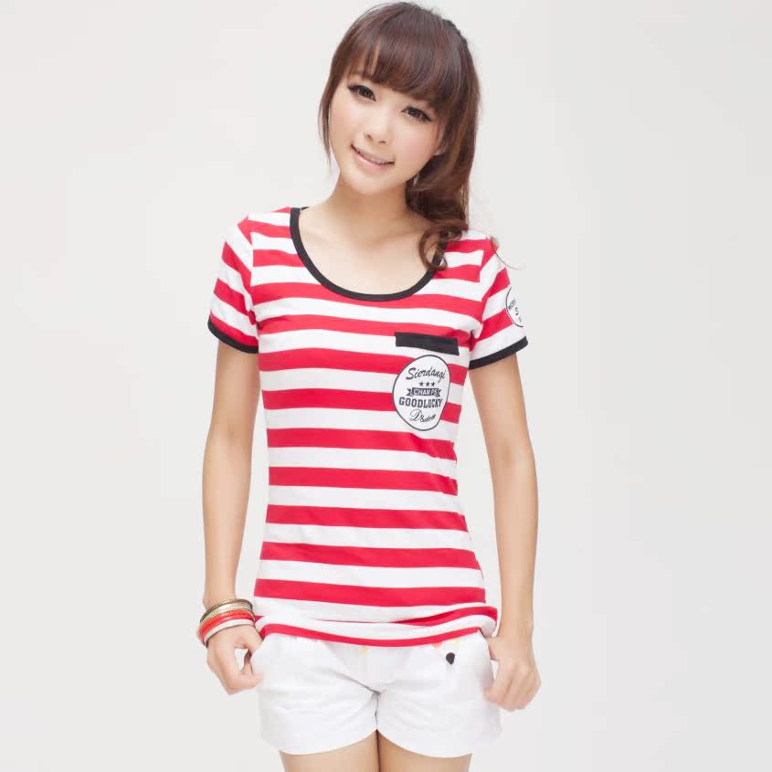 韩版夏装女学生T恤...