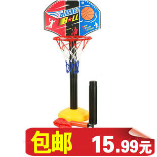 包邮 Super toy basketball children's educational toys toys baby shooting Interior adjustable lift 0.6