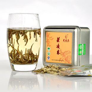  白毫银针 珍稀白茶 茶叶新茶特价 叶凌春有机茶 特级春茶 30g盒装