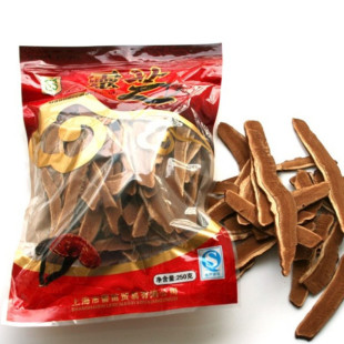  蕾笛食品紫灵芝切片林芝片 椴木切片赤灵芝片250g