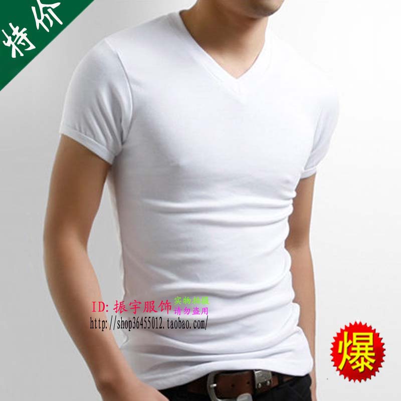 Explosive money quality goods Red-breasted birds Korean Edition Trendsetter Tight fitting Short sleeved vest elastic Base coatin the Men's clothing, Vest/Vest category - from Buy2taobao.com to provide professional Taobao agent buy service
