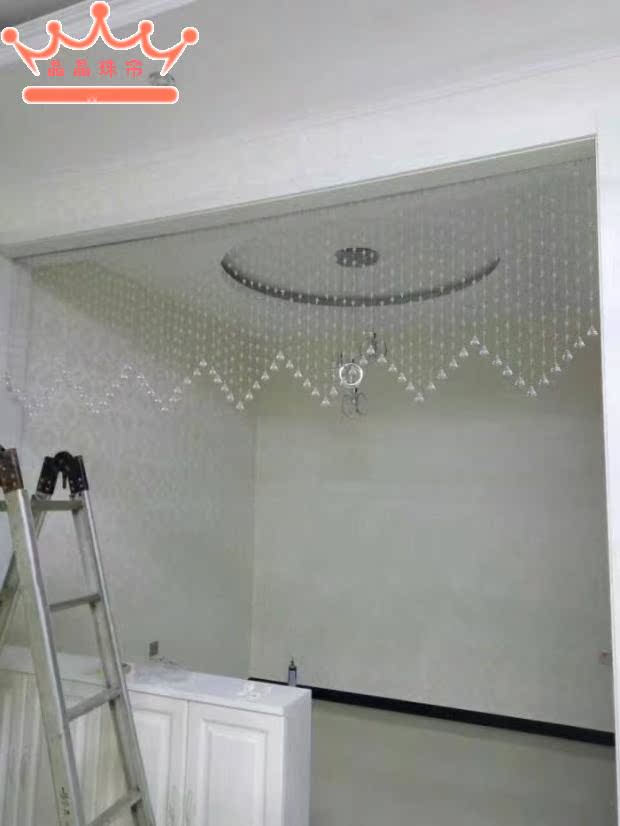 客厅卧室背景珠帘玄关门帘隔断风水帘水晶珠子鞋柜水晶吊珠帘342在类目 居家布艺, 窗帘门帘及配件, 珠帘/挂帘中 - 来自Buy2taobao.com提供专业的淘宝代购服务