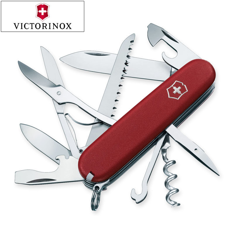 Vickers folding fruit knife Switzerland knife genuine Switzerland Saber 91mm cheap Hunter 3.3713 包邮